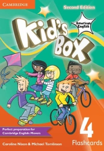 Front Cover Of Kid's Box American English Level 4 Flashcards Pack of 103