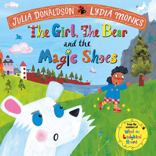 Front Cover Of The Girl, The Bear And The Magic Shoes