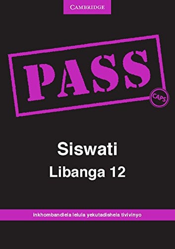 Front Cover Of PASS Siswati Libanga 12
