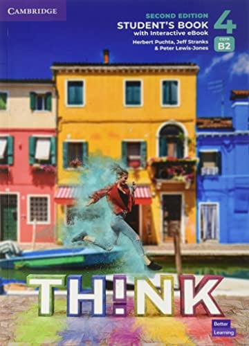 Front Cover Of Think Level 4 Student's Book with Interactive eBook British English