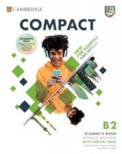 Front Cover Of Compact First For Schools B2 First Student's Pack without Answers