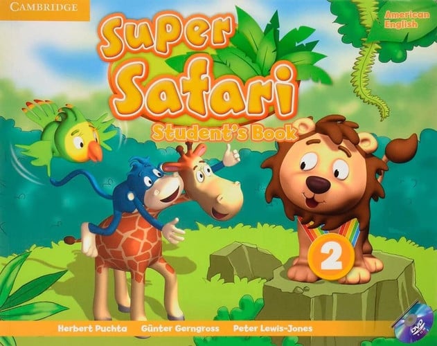 Front Cover Of Super Safari American English Level 2 Student's Book with DVD ROM