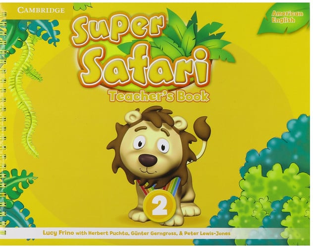 Front Cover Of Super Safari American English Level 2 Teacher's Book