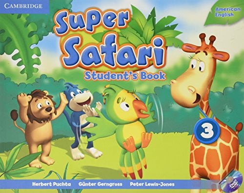 Front Cover Of Super Safari American English Level 3 Student's Book with DVD ROM
