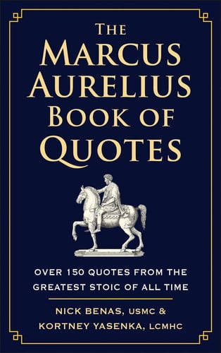 Front Cover Of Marcus Aurelius Book of Quotes