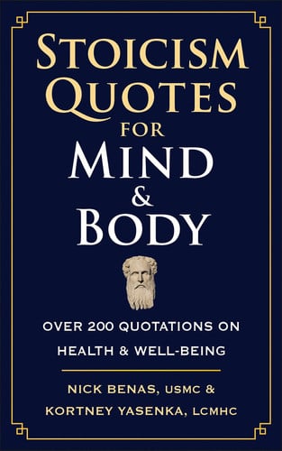 Front Cover Of Stoicism Quotes for Mind & Body