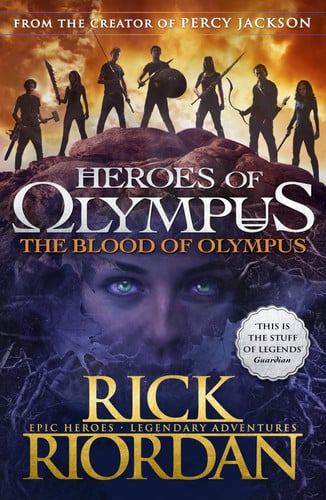 Front Cover Of Heroes of Olympus 05: Blood of Olympus