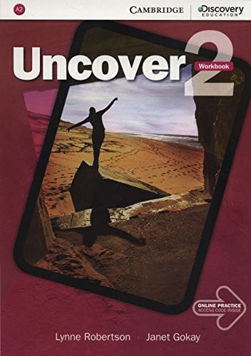 Front Cover Of Uncover Level 2 Workbook with Online Practice