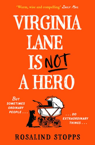 Front Cover Of Virginia Lane Is Not A Hero Pb