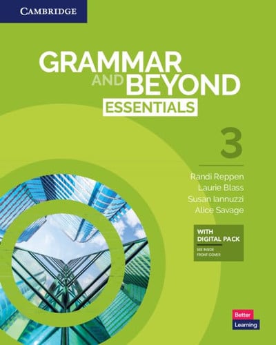 Front Cover Of Grammar and Beyond Essentials Level 3 Student's Book with Digital Pack