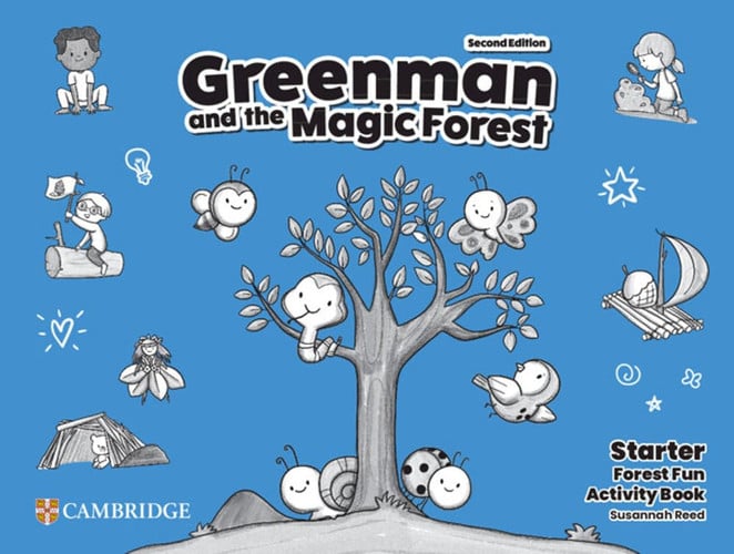 Front Cover Of Greenman and the Magic Forest Starter Activity Book