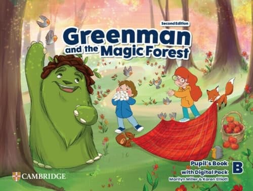 Front Cover Of Greenman and the Magic Forest Level B Pupil's Book with Digital Pack