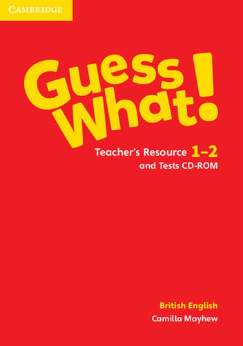 Front Cover Of Guess What Levels 1 2 Teacher's Resource and Tests CD ROM British English