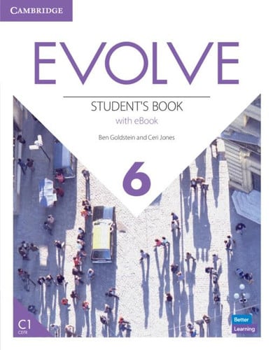 Front Cover Of Evolve Level 6 Student's Book with eBook