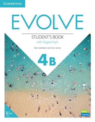 Front Cover Of Evolve Level 4B Student's Book with Digital Pack