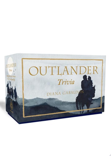 Front Cover Of Outlander Trivia: Card Game