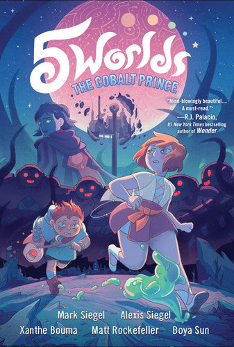 Front Cover Of 5 Worlds 02: Cobalt Prince