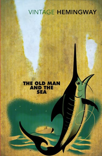 Front Cover Of Old Man And The Sea