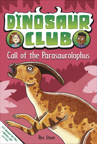Front Cover Of Dinosaur Club: Call of the Parasaurolophus