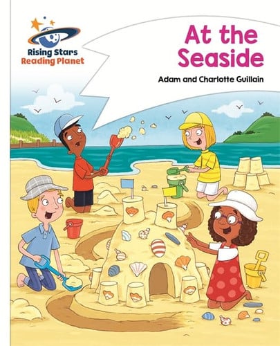 Front Cover Of Rp At The Seaside - White: Comet Street Kids