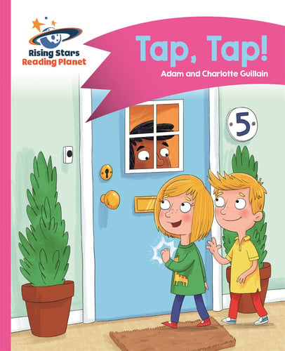 Front Cover Of Tap, Tap! - Pink A: Comet Street Kids