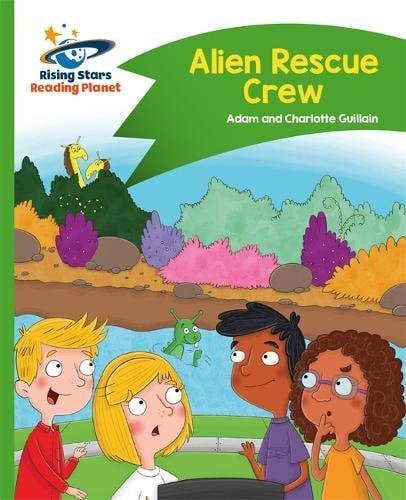 Front Cover Of Alien Rescue Crew - Green: Comet Street Kids