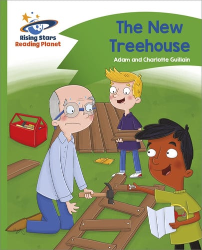 Front Cover Of The New Treehouse - Green: Comet Street Kids