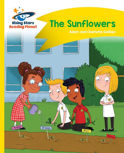 Front Cover Of The Sunflowers - Yellow: Comet Street Kids