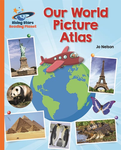 Front Cover Of Our World Picture Atlas - Orange: Galaxy