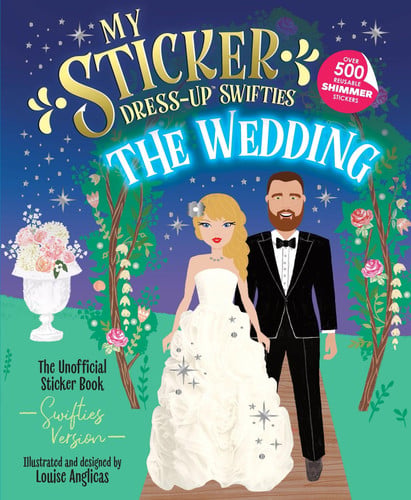 Front Cover Of My Sticker Dress Up Swifties 02: Wedding
