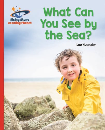 Front Cover Of What Can You See By The Sea? - Red B