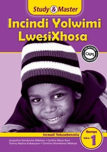 Front Cover Of Incindi Yolwimi LwesiXhosa Incwadi Yokusebenzela Ibanga loku-1