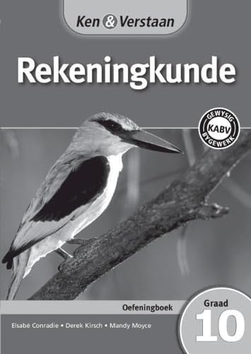 Front Cover Of Ken & Verstaan Rekeningkunde Werkboek Graad 10