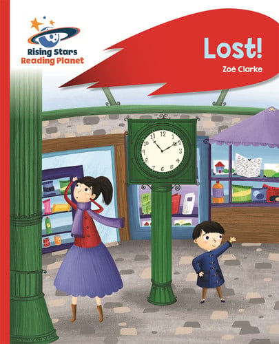 Front Cover Of Lost! - Red B: Rocket Phonics