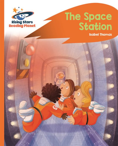 Front Cover Of Space Station - Orange: Rocket Phonics