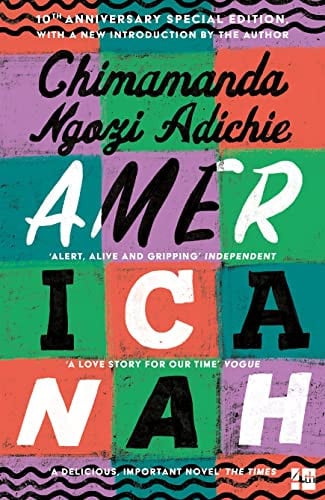 Front Cover Of Americanah Pb