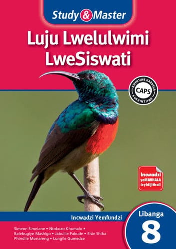 Front Cover Of Study & Master Luju Lwelulwimi LweSiswati Incwadzi Yemfundzi Libanga 8