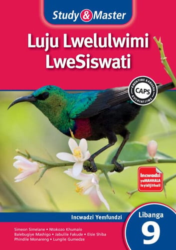 Front Cover Of Study & Master Luju Lwelulwimi LweSiswati Incwadzi Yemfundzi Libanga 9