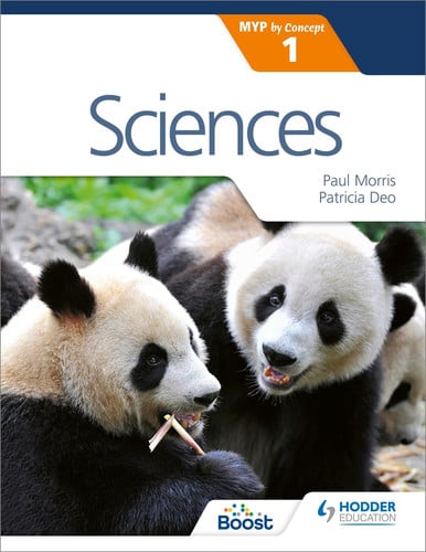 Front Cover Of Sciences For The Ib Myp 1