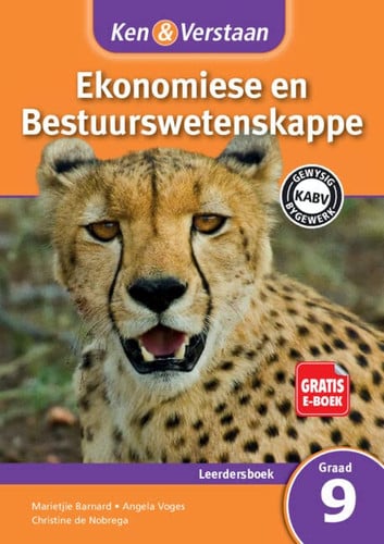Front Cover Of Ken & Verstaan Ekonomiese en Bestuurswetenskappe Leerdersboek Graad 9