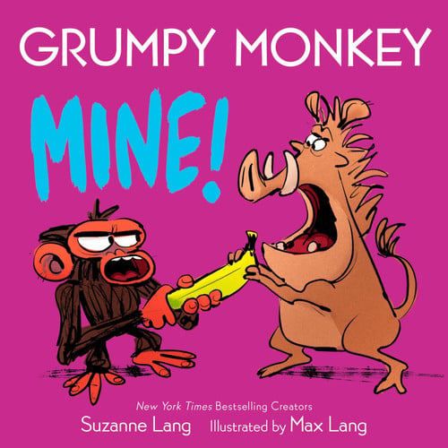 Front Cover Of Grumpy Monkey: Mine BB