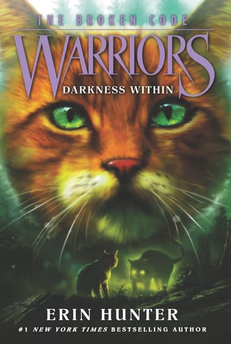 Front Cover Of Warriors Broken Code 04 Darkness Within Pb