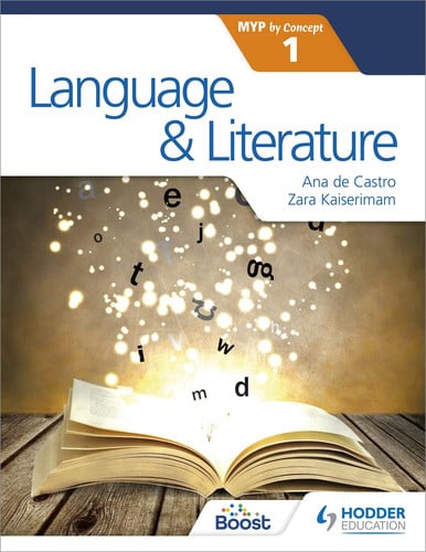 Front Cover Of Language And Literature For Ib Myp 1