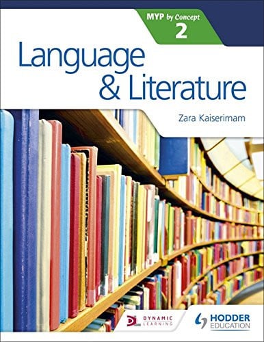 Front Cover Of Language And Literature For Ib Myp 2