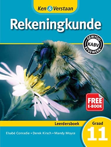 Front Cover Of Ken & Verstaan Rekeningkunde Leerdersboek Graad 11
