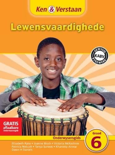 Front Cover Of Ken & Verstaan Lewensvaardighede Onderwysersgids Graad 6