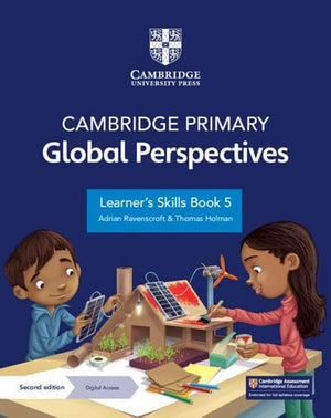 Front Cover Of Cambridge Primary Global Perspectives Learner's Skills Book 5 with Digital Access (1 Year)