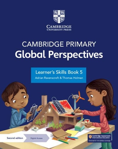 Front Cover Of Cambridge Primary Global Perspectives Learner's Skills Book 5 with Digital Access (1 Year)