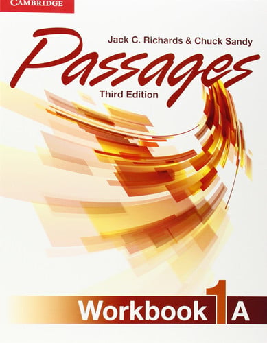 Front Cover Of Passages Level 1 Workbook A