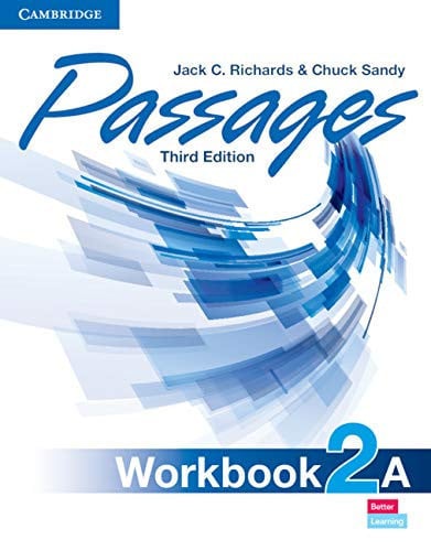 Front Cover Of Passages Level 2 Workbook A